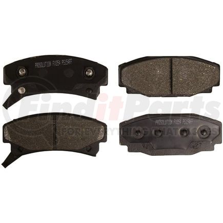FX354 by MONROE - ProSolution Semi-Metallic Brake Pads