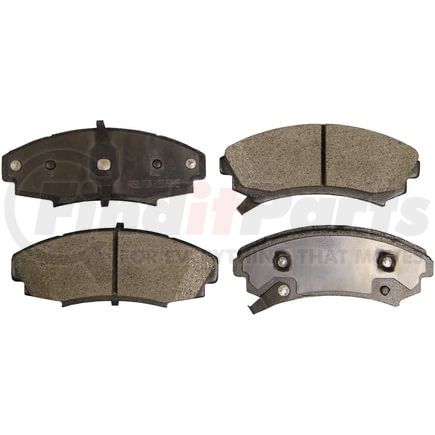Monroe FX353 Disc Brake Pad Set Monroe Brakes ProSolution Semi-Metallic Brake Pads