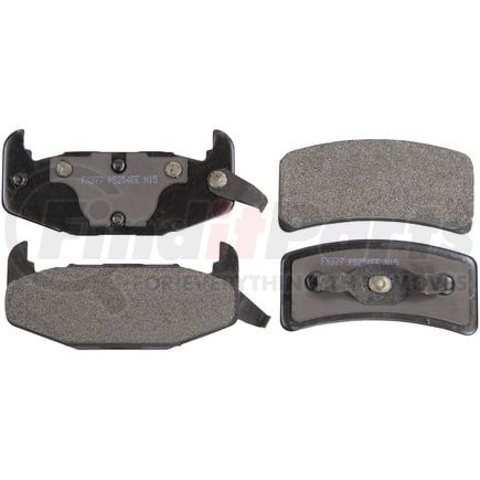 FX377 by MONROE - Monroe Brakes ProSolution Semi-Metallic Brake Pads