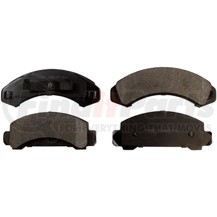 FX387 by MONROE - ProSolution Semi-Metallic Brake Pads