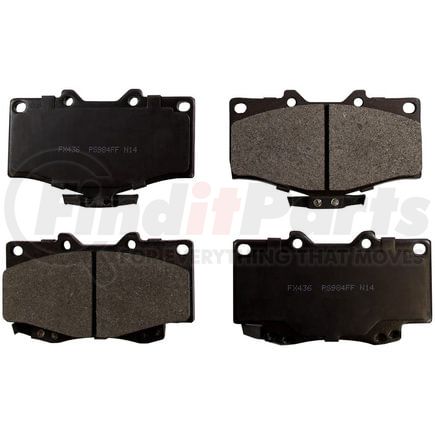 FX436 by MONROE - ProSolution Semi-Metallic Brake Pads