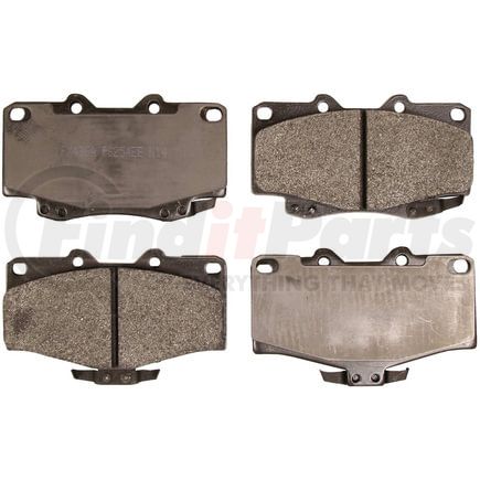 FX436A by MONROE - Monroe Brakes ProSolution Semi-Metallic Brake Pads
