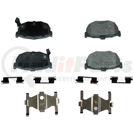 FX464 by MONROE - ProSolution Semi-Metallic Brake Pads
