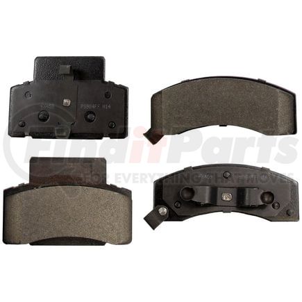 FX459 by MONROE - ProSolution Semi-Metallic Brake Pads