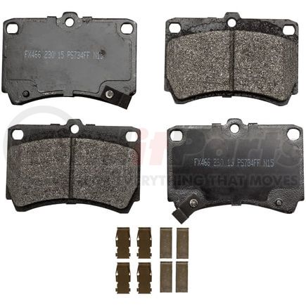 FX466 by MONROE - ProSolution Semi-Metallic Brake Pads