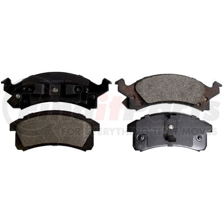 FX506 by MONROE - ProSolution Semi-Metallic Brake Pads