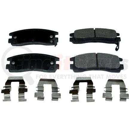 FX508 by MONROE - ProSolution Semi-Metallic Brake Pads
