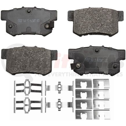 FX537 by MONROE - ProSolution Semi-Metallic Brake Pads