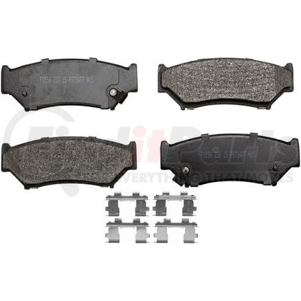 FX556 by MONROE - ProSolution Semi-Metallic Brake Pads