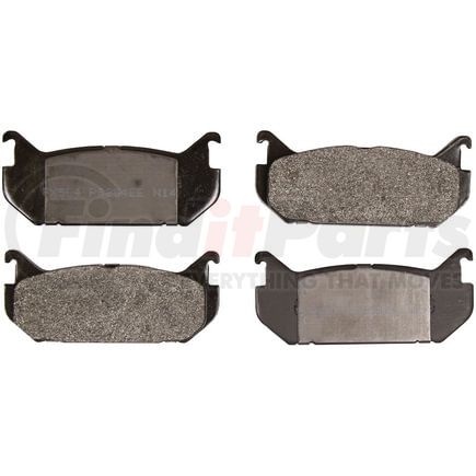 FX584 by MONROE - Monroe Brakes ProSolution Semi-Metallic Brake Pads