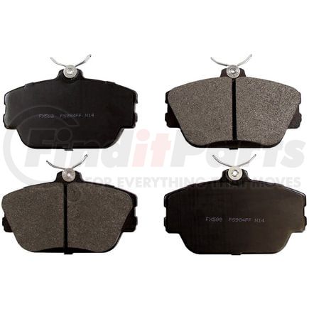 FX598 by MONROE - ProSolution Semi-Metallic Brake Pads