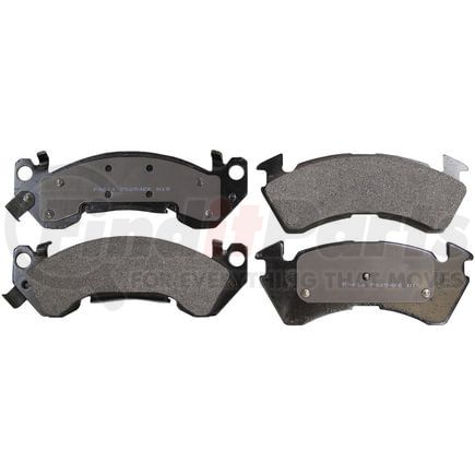 FX614 by MONROE - Monroe Brakes ProSolution Semi-Metallic Brake Pads