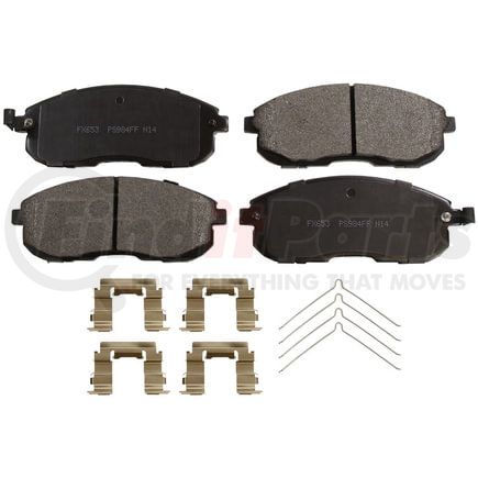 FX653 by MONROE - ProSolution Semi-Metallic Brake Pads