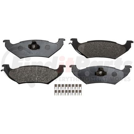 FX662 by MONROE - ProSolution Semi-Metallic Brake Pads