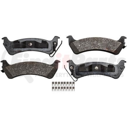 FX666 by MONROE - ProSolution Semi-Metallic Brake Pads