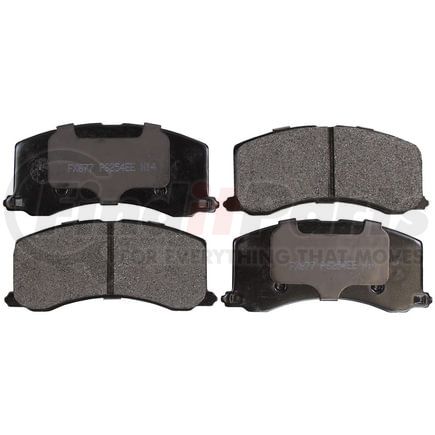 FX677 by MONROE - Monroe Brakes ProSolution Semi-Metallic Brake Pads