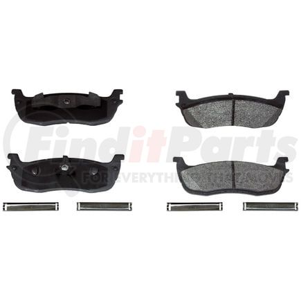 FX711 by MONROE - ProSolution Semi-Metallic Brake Pads