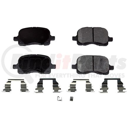 FX741 by MONROE - ProSolution Semi-Metallic Brake Pads