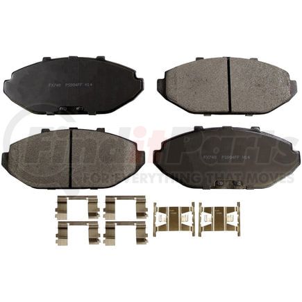 FX748 by MONROE - Monroe Brakes ProSolution Semi-Metallic Brake Pads