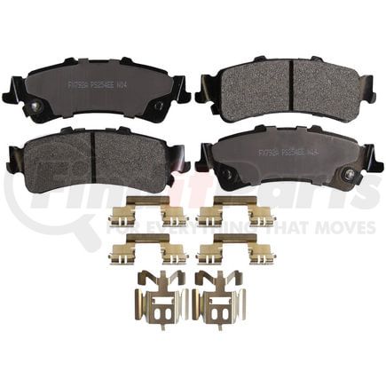 FX792A by MONROE - ProSolution Semi-Metallic Brake Pads