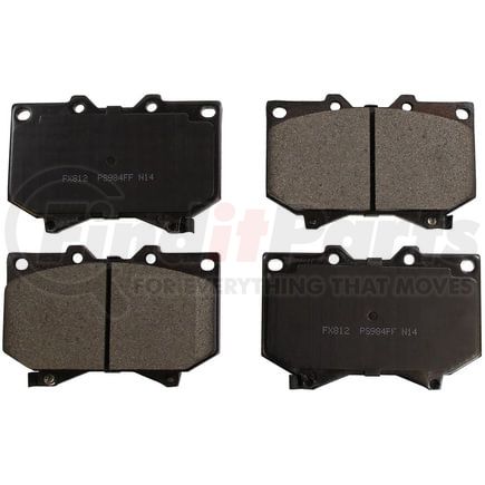 FX812 by MONROE - ProSolution Semi-Metallic Brake Pads
