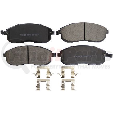 FX815B by MONROE - ProSolution Semi-Metallic Brake Pads