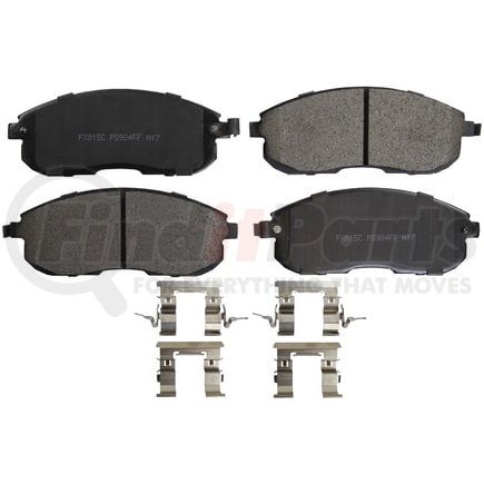 FX815C by MONROE - ProSolution Semi-Metallic Brake Pads