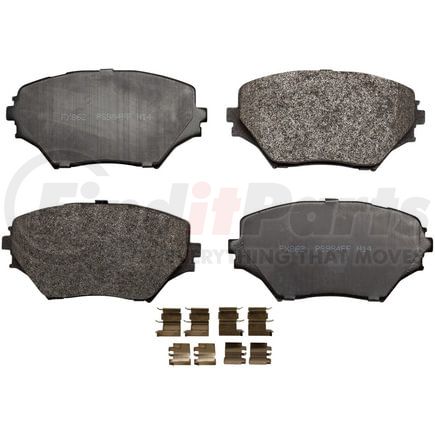 FX862 by MONROE - ProSolution Semi-Metallic Brake Pads