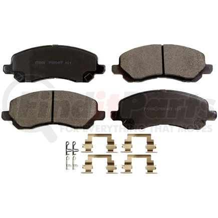 FX866 by MONROE - ProSolution Semi-Metallic Brake Pads