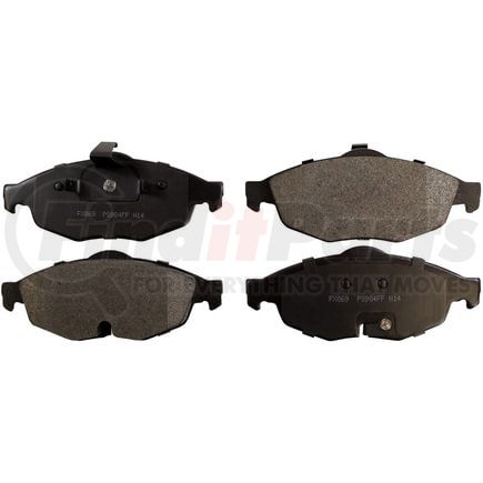 FX869 by MONROE - ProSolution Semi-Metallic Brake Pads