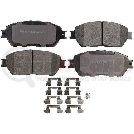 FX906A by MONROE - ProSolution Semi-Metallic Brake Pads