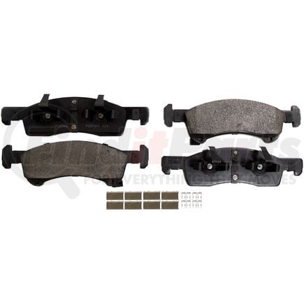 FX934A by MONROE - ProSolution Semi-Metallic Brake Pads