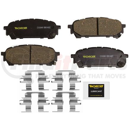 CX1004A by MONROE - Monroe Brakes Total Solution Ceramic Brake Pads