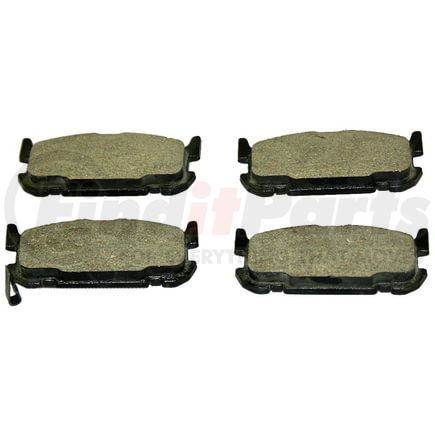 CX1002 by MONROE - Total Solution Ceramic Brake Pads
