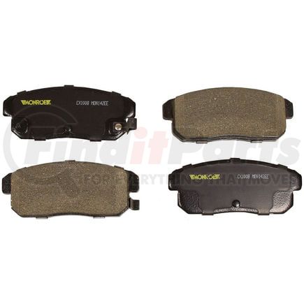 CX1008 by MONROE - Total Solution Ceramic Brake Pads