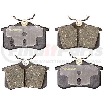 CX1017 by MONROE - Total Solution Ceramic Brake Pads