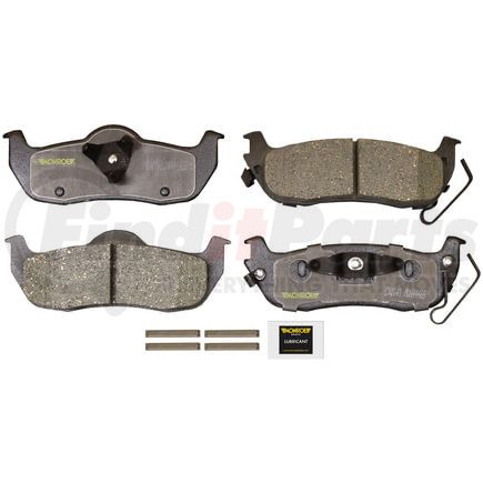 Monroe CX1041 Disc Brake Pad Set Monroe Brakes Total Solution Ceramic Brake Pads