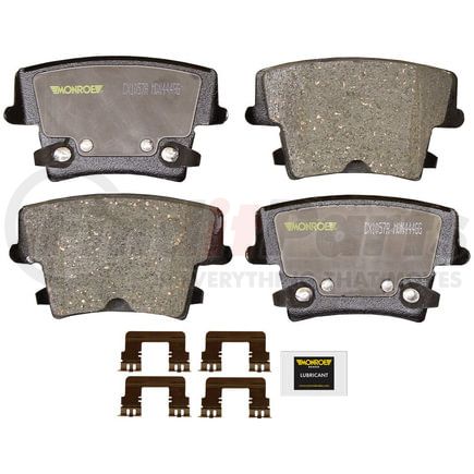 CX1057A by MONROE - Total Solution Ceramic Brake Pads
