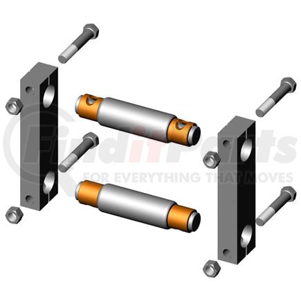 ATRO SK75-10100 Leaf Spring Shackle Kit Spring Eye Shackle Kit