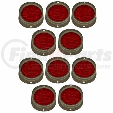M-MS35387-1 by WORLD AMERICAN - RED LENS QUANTITY PACK 10 EA