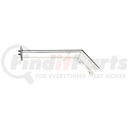 MFH-0005 by WORLD AMERICAN - MUD FLAP HANG.2-1/2"ANG.CHROME
