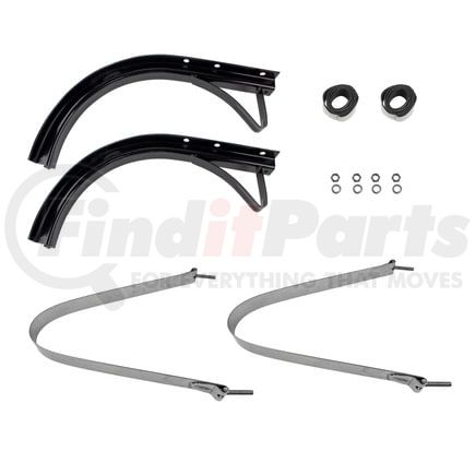 WAS005BK by WORLD AMERICAN - Air Brake Reservoir Strap Kit