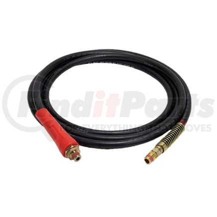 WA01-5364 by WORLD AMERICAN - BLACK HOSE W/EMER.RED GRIP 15'