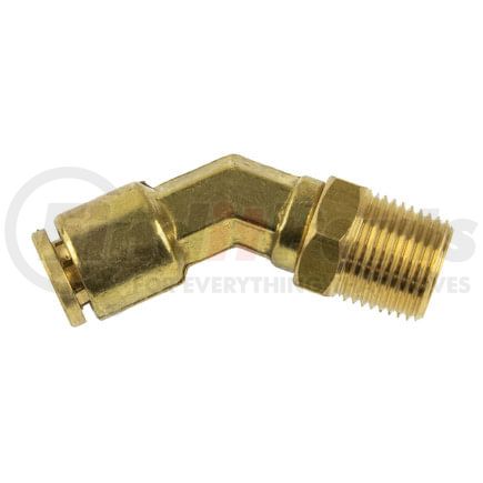 WA01-5870 by WORLD AMERICAN - BRASS PLC MALE 45 DEG ELBOW