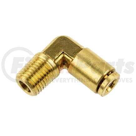 WA01-5838 by WORLD AMERICAN - BRASS PLC MALE ELBOW 1/4"X1/4"