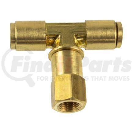 WA01-5875 by WORLD AMERICAN - BRASS PLC BRANCH TEE 1/4"X1/8"