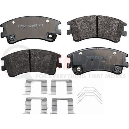FX957 by MONROE - ProSolution Semi-Metallic Brake Pads