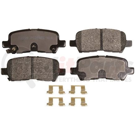 FX999 by MONROE - Monroe Brakes ProSolution Semi-Metallic Brake Pads