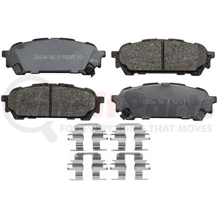 GX1004A by MONROE - Monroe Brakes ProSolution Ceramic Brake Pads