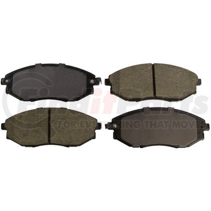 Monroe GX1031 Disc Brake Pad Set Monroe Brakes ProSolution Ceramic Brake Pads